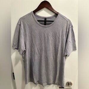 Lululemon Athletica Purple/Gray Wash Short Sleeve Tee